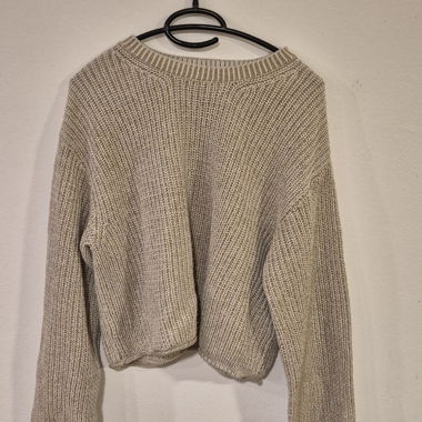 Weiss-beiger Pullover - H&M