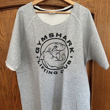 T-shirt Gymshark grigio