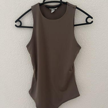 Brown bodysuit