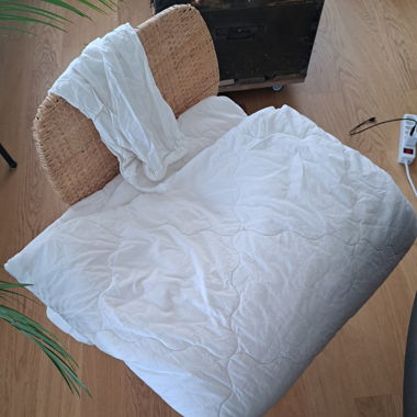 Duvet, light warm, wool, 240x220 cm RÅDHUSVIN