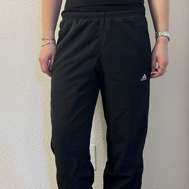Schwarze Adidas Trackhose