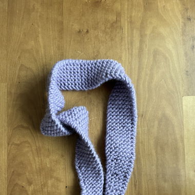 Strickschal handmade