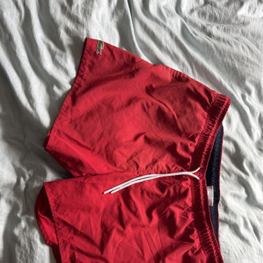 Maillot de bain Lacoste rouge 