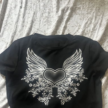 Y2K Bauchfreies T-Shirt