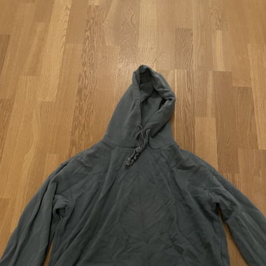 Petrol/Grauer Hoodie