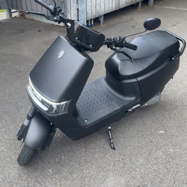 Black Electric Scooter