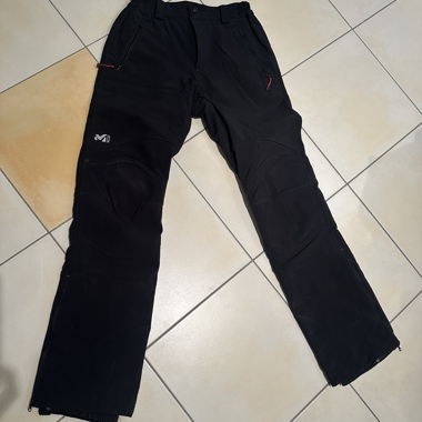 Millet softshell ski touring pants black S
