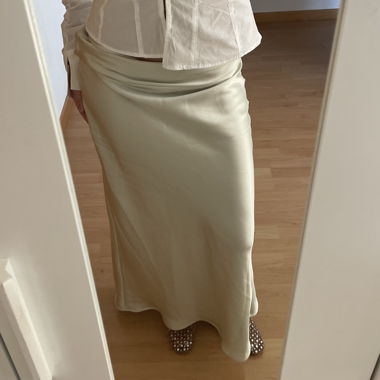 satin skirt/ dress