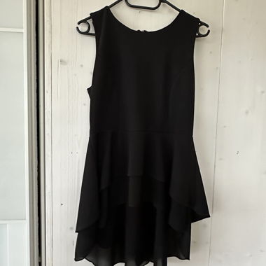 Schwarzes Aermelloses Top