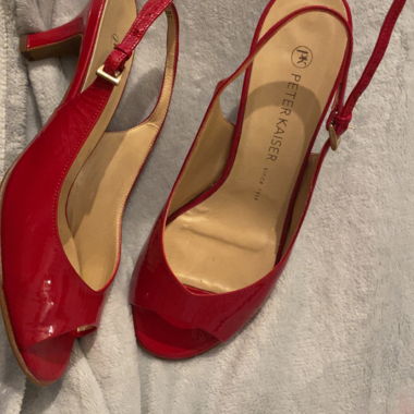 Escarpins Chaton Rouges