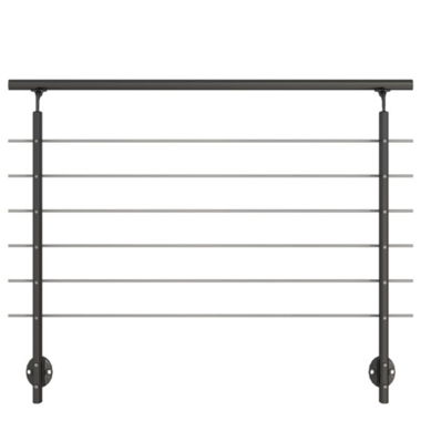 Geländer Komplettset Aluminium - Pertura 