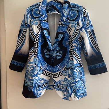 Versace Style Summer Blazer M