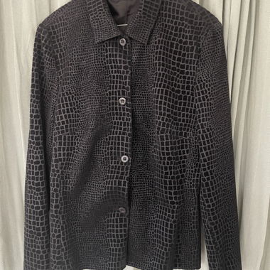 Blazer noir élégant