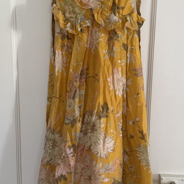 Robe à volants florale H&M