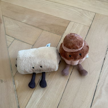 Peluche duo pâtisserie jellycat 
