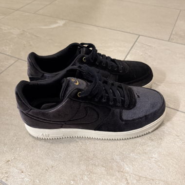 Nike Air Force 1 Low Premium 3 - Velour Black