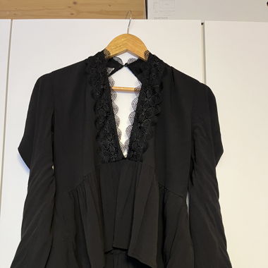 Bluse mit Spitze