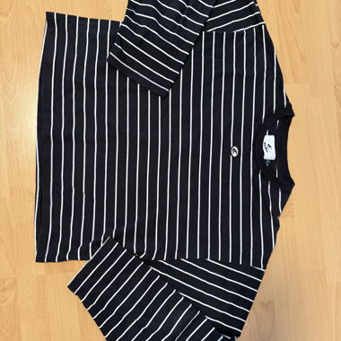 Scuffers striped long-sleeve shirt S