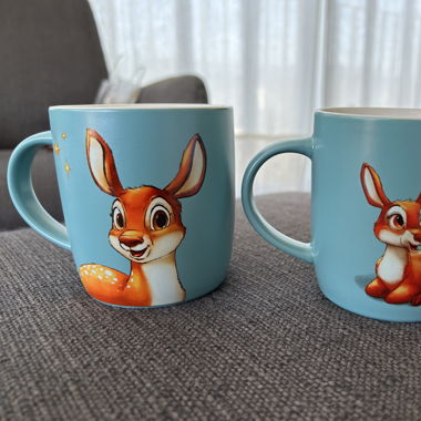 2X Mugs
