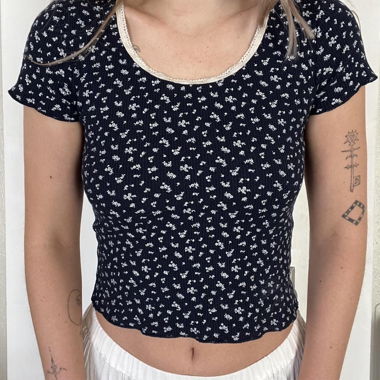 Damen Bluse mit Blumenprint