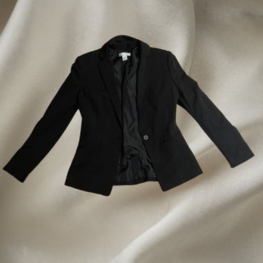 H&M Blazer Schwarz elegant Gr. M/ 38