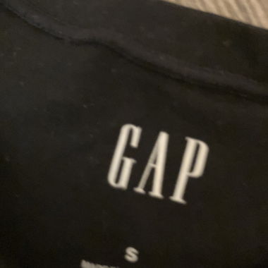 T-shirt GAP a maniche lunghe, nero, taglia S