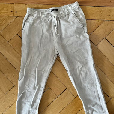 Pantaloni ZARA beige XL