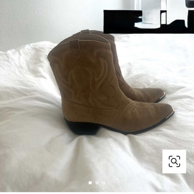 Cowboy Boots Wildleder Optik