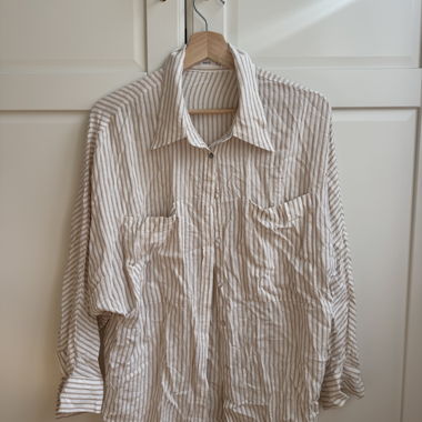 Camicia estiva a righe Mango