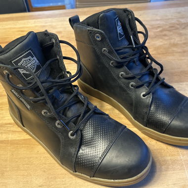 Black Harley-Davidson Boots