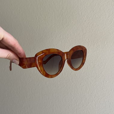 Tortoiseshell sunglasses
