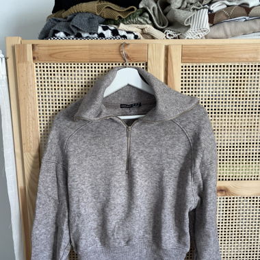 Pullover - Kragenzipper