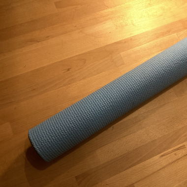 Tapis Yoga très fin et léger antidérapant