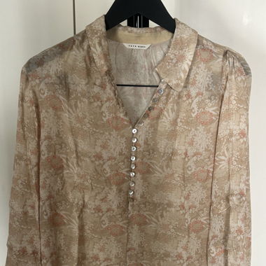 Chemisier beige