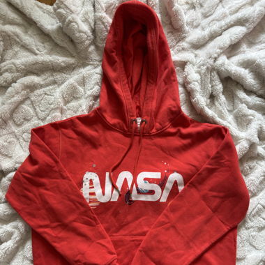 Nasa Hoddie Rot