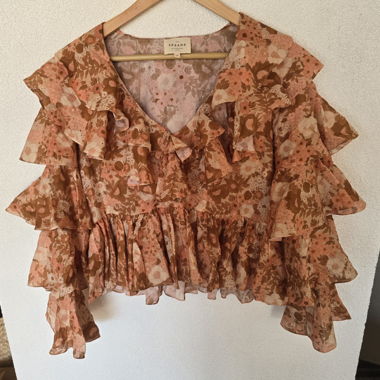 Floral Blouse Sézane
