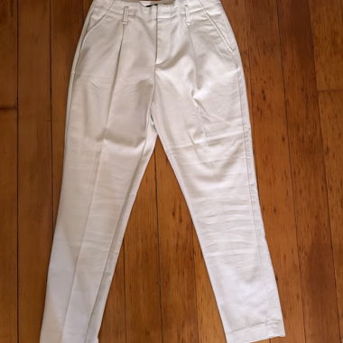Pantaloni da completo bianchi