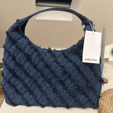& Other Stories Denim-Handtasche