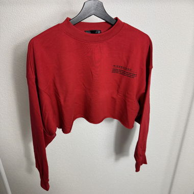 Sweat court rouge Missguided
