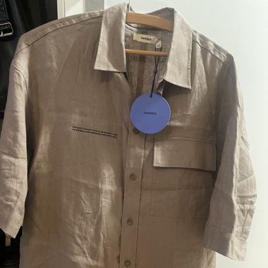 Pangaia linen shirt