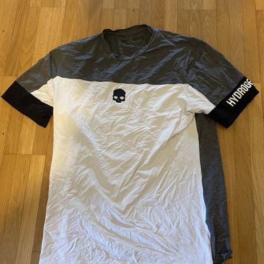 T-shirt HYDROGEN grigio e bianco