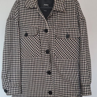 Giacca di mezza stagione Pull&Bear motivo pied-de-poule