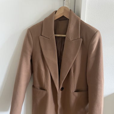 Mantel Beige/Braun