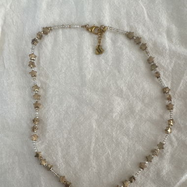 Handmade stars necklace