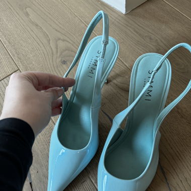 Brand new SIMMI shoes turquoise never worn