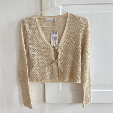 Mesh Cardigan