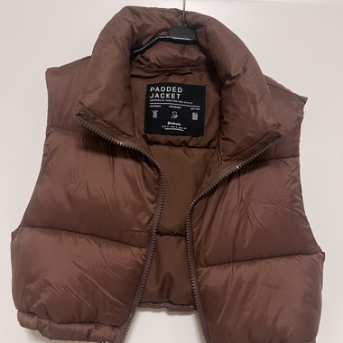 Crop-Top-Daunenjacke