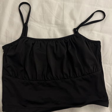 silky black top