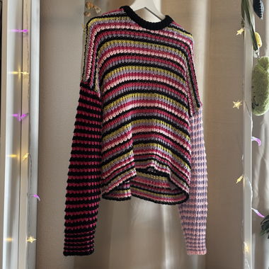 Striped Knit Sweater – The Ragged Priest – S