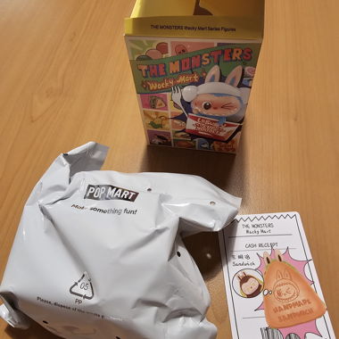 La Figurine Sandwich Labubu de The Monsters Wacky Mart